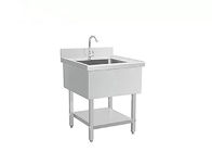 SUS 201 650mm Stainless Steel Catering Equipment With Faucet