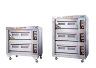 Stainless Steel 220V 180w 3 Deck Bakery Oven