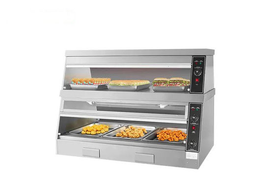 Silvery White 240V 2.4kw Cake Display Fridge