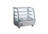 Stainless Steel 90 Centigrade 1100w Food Warmer Display Cabinet