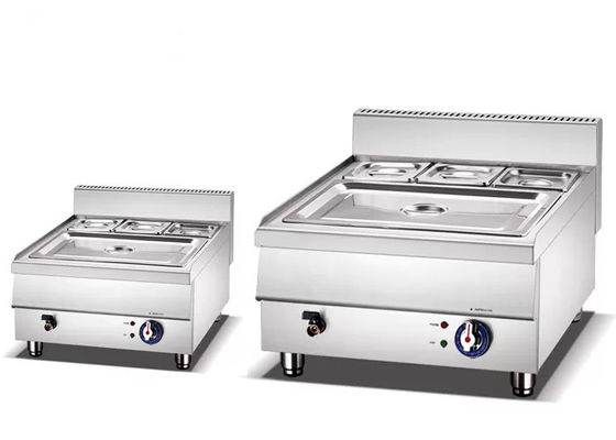 4 Pan 240V 5KW Commercial Kitchen Cooking Equipment