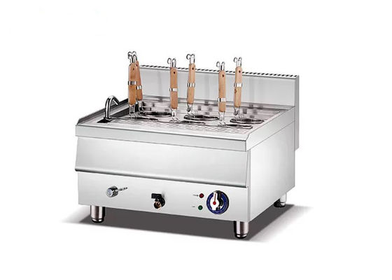 SS 304 Six Basket 6kw Electric Noodle Boiler