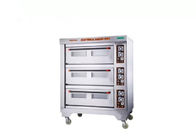 Three Deck 1220mm 19.8kw Industrial Bakery Oven