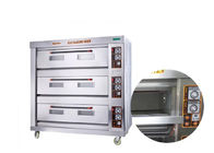Three Decks 220V 210w Industrial Bakery Oven