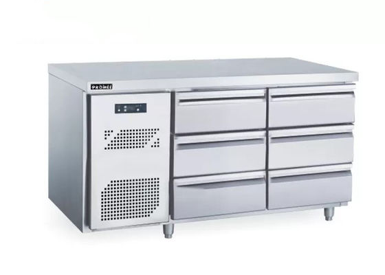 SS201 385W 300L Industrial Undercounter Fridge