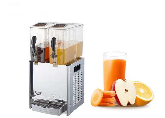 200W 2×10L Buffet Juice Dispenser For Cold Drink