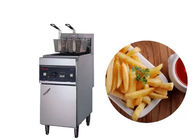 2 Basket 28L 400mm Stainless Steel Cooking Equipment