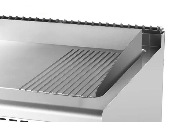 High Power 380V 12kw Electric Kitchen Griddle