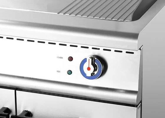 High Power 380V 12kw Electric Kitchen Griddle