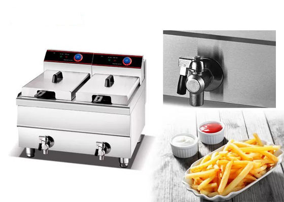 7kw 8L Commercial Kitchen Cooking Equipment For Fast Food