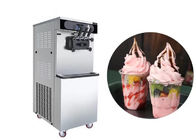 3 Flavors Stainless Steel Frozen Yogurt Machine / Vending Soft Ice Cream Machine