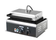 Stainless Steel 390mm 1.55Kw Hot Dog Waffle Maker