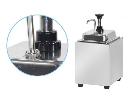 Corrosion Resistance 2.4kg 415mm Commercial Sauce Dispenser