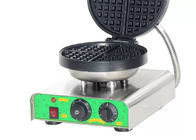 Electric 1.75kw Single Waffle Maker For Hotel