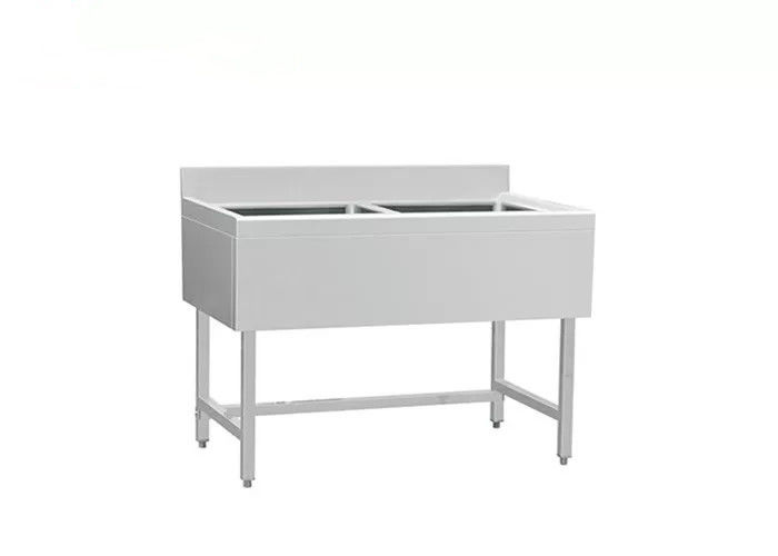 AISI 201 1200mm Industrial Stainless Steel Sink For Catering