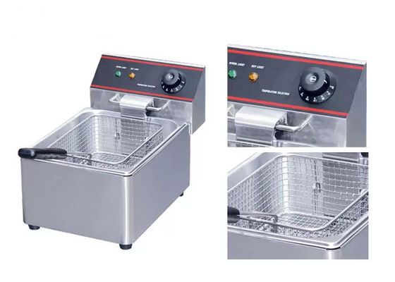 Deep Fryer 4L 2kw Stainless Steel Cooking Equipment